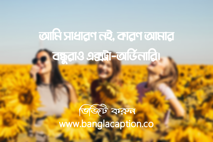 বন্ধু নিয়ে এটিটিউড স্ট্যাটাস