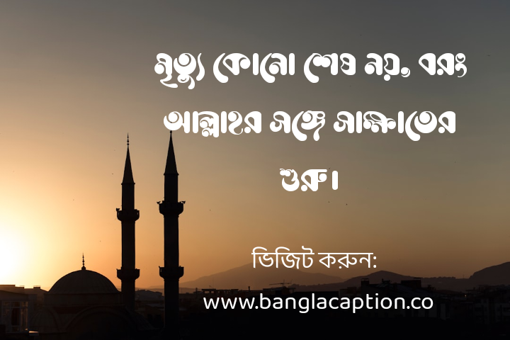 মৃত্যু নিয়ে ইসলামিক স্ট্যাটাস