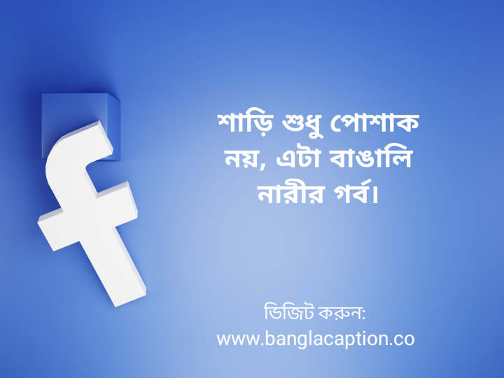 শাড়ি নিয়ে ফেসবুক ক্যাপশন